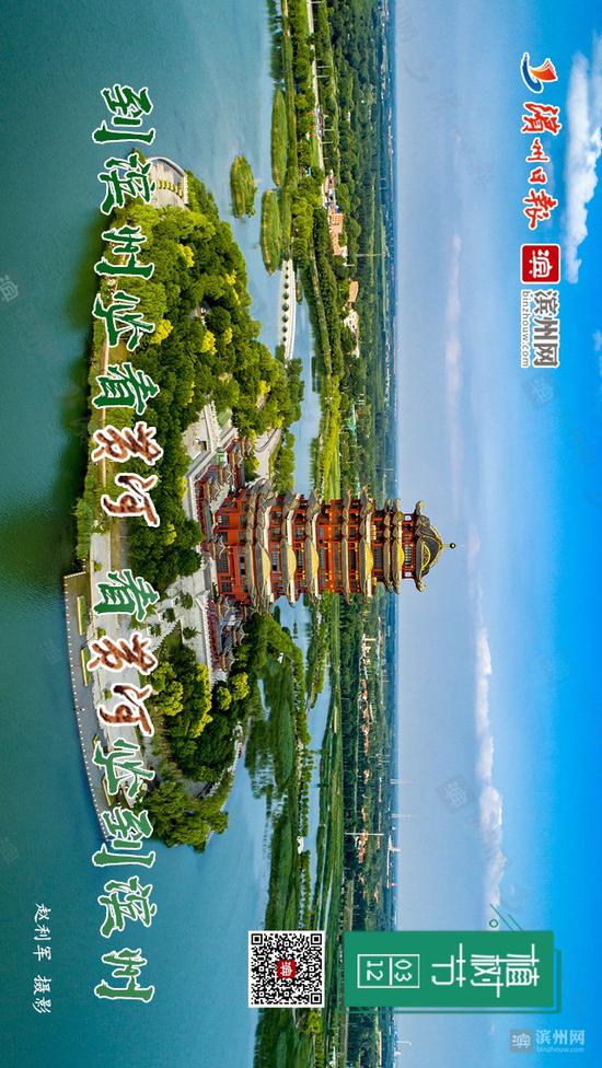 【海报集锦·横屏】滨州: 迈向"黄河时代" 绽放大美生态