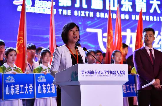 邹城市委副书记姜永伟首先致辞,代表邹城市委,市政府,对大赛的举办