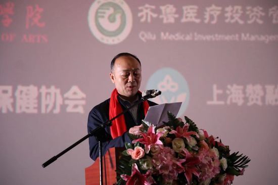 山东省委宣传部电影处二级调研员王光明讲话