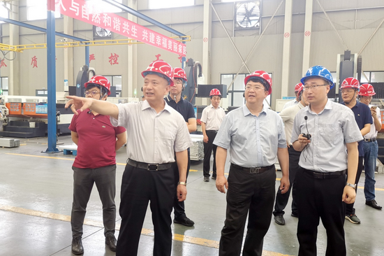 中国信达资产管理股份有限公司党委副书记总裁张卫东一行到山东三星