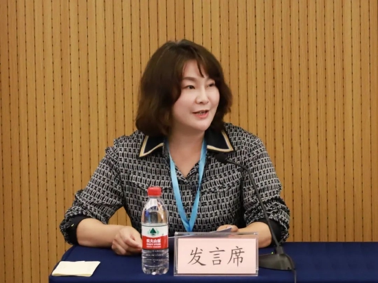 杜琳介绍了山东外国语职业技术大学的基本情况,并就开展职业本科教育