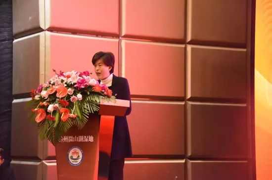 滕州市副市长康凤霞致辞