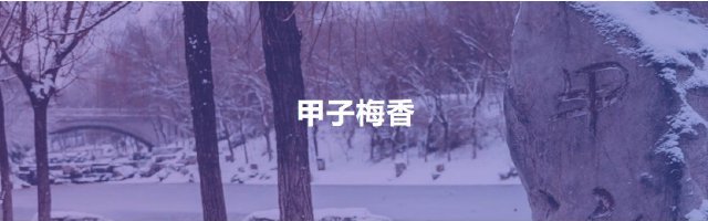 济南大学甲子梅香优秀学子系列风采展