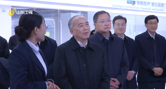 山东省委书记林武莅临得益乳业调研