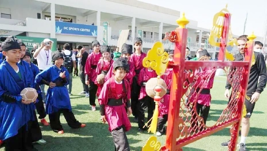 中國(guó)—卡塔爾青少年蹴鞠交流體驗(yàn)活動(dòng)