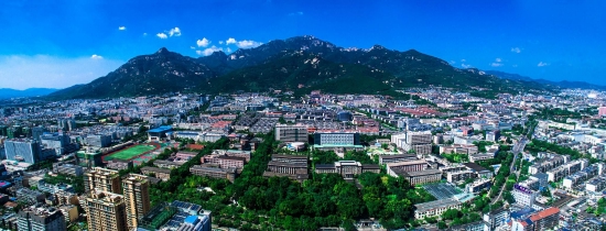 山东农业大学岱宗校区全景