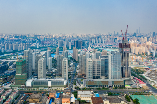 真如城市副中心建设形象初绽:280米最高写字楼 h型地下通道