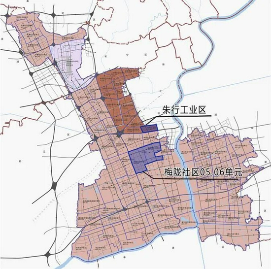 闵行这里要建57万m05大居规划有学校商业菜场公交站