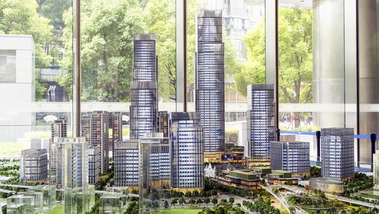 董家渡项目进展:7栋总部办公楼封顶 首家入驻企业敲定_新浪上海_新浪