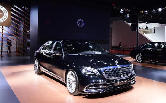 (本次参展的hofele maybach s450 4matic车型)