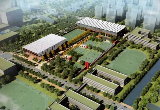 周浦体育中心开工占地90000㎡效果图抢先看
