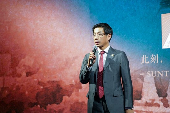 宾三得利中国区董事总经理中村道夫先生致辞