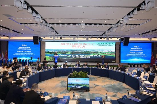 邱威功出席2023中国—东盟产业合作暨“两国双园”项目分享圆桌会