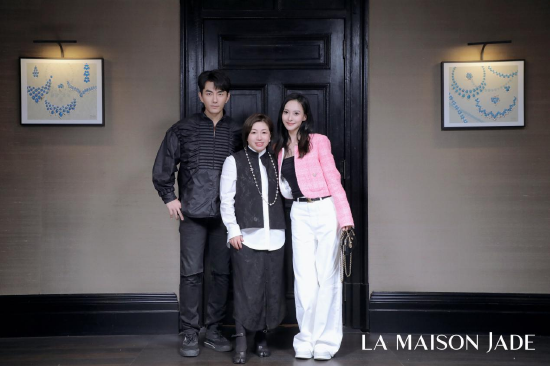 演员 张宁江、陈曦夫妇及品牌主理人 任玉琼（Jade）女士