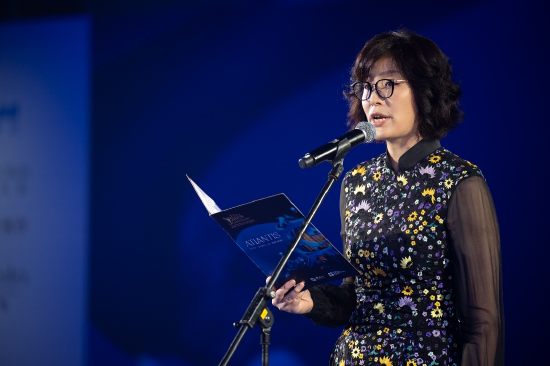 姚基金理事长叶莉女士致辞