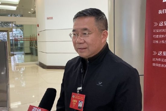 上海市政协委员、上海戏剧学院电影学院院长厉震林。澎湃新闻记者&nbsp;陈悦&nbsp;图