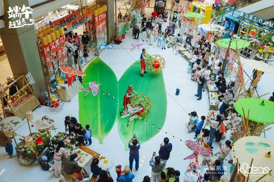 （图为KIDEAS四周年端午赶集去非遗跳蚤市集活动现场）