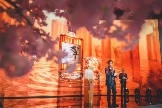 宾三得利中国区董事总经理中村道夫先生现场致辞