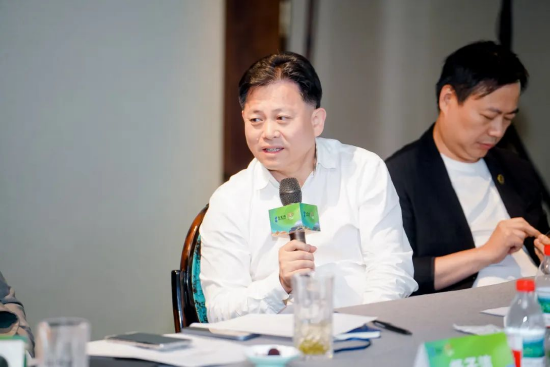 ▲新沪商联合会轮值主席聂建明