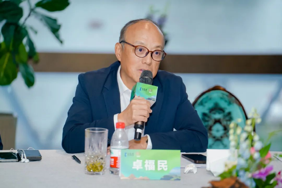 ▲新沪商联合会轮值主席卓福民