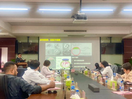 成果发布现场