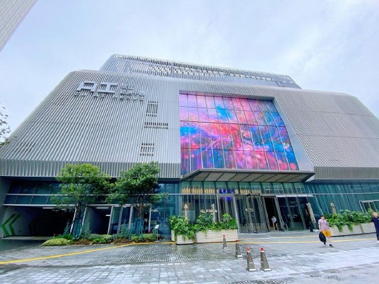 张江AI路演中心。 本文图均为 澎湃新闻记者 俞凯 图
