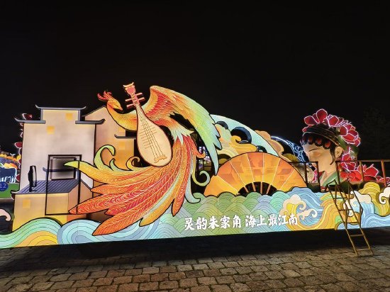 朱家角古镇花车