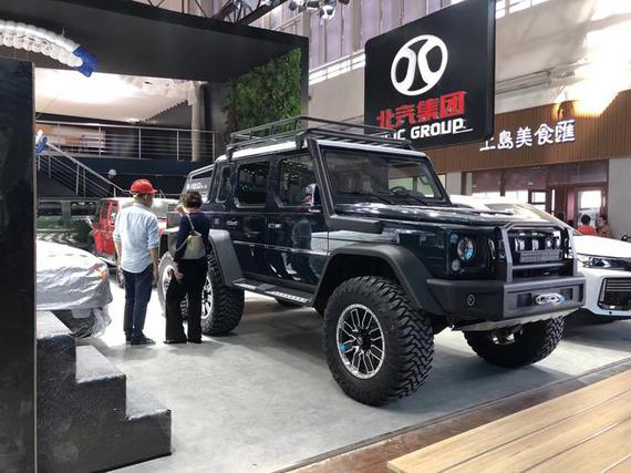 2018北京车展探馆北京bj806x6皮卡版