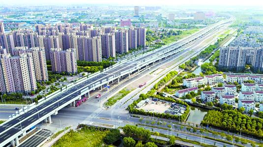 嘉闵高架北段今天全面通车 嘉定与虹桥之间联系更通畅