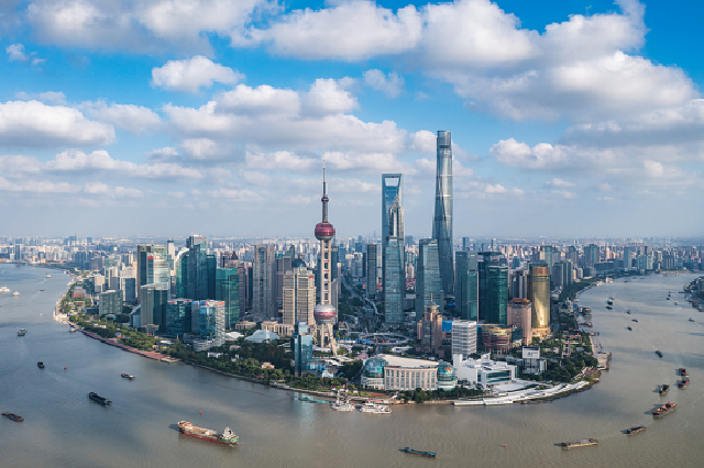 上海陆家嘴。 本文图片 视觉中国 资料图