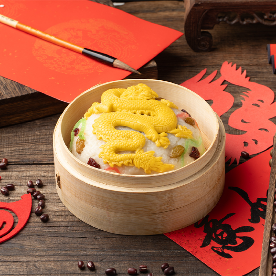 奥乐齐X王家沙福龙鸿运豆沙八宝饭