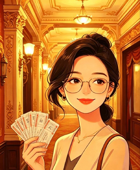 不愿露脸的I人影迷VINA，喜欢在剧院看电影