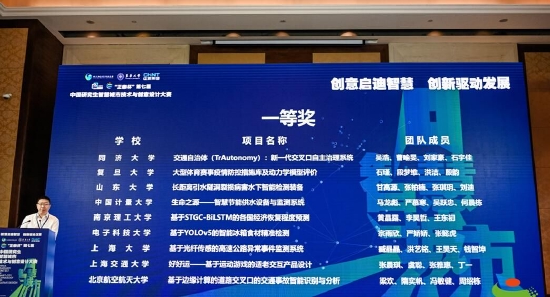 一等奖公布