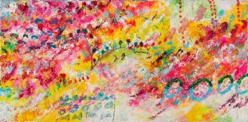 Untitled, Painting, Acrylic on Canvas Artwork by Ayako Rokkaku 六角彩子