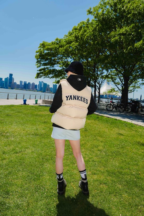 MLB品牌VARSITY学院系列羽绒马甲