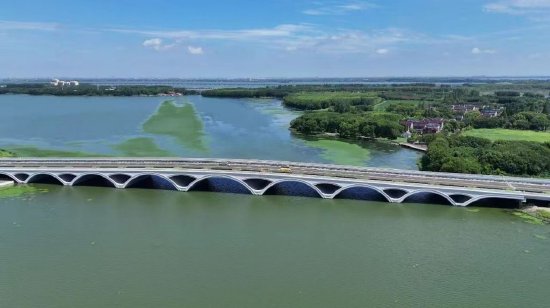 2026年7月，连接上海青浦与江苏吴江的跨省通道雪落漾路正式通车。青浦区 图