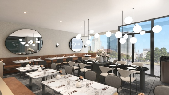 “城市话廊”餐厅设计模型