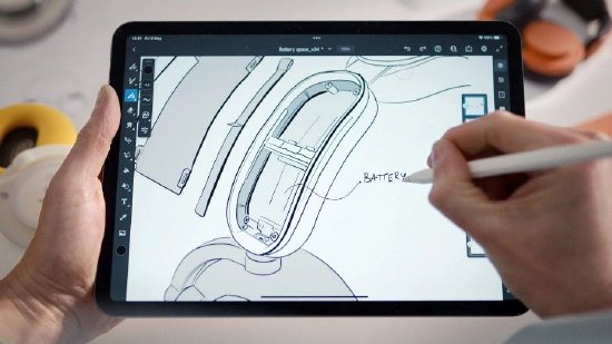 Dyson OnTrac 降噪耳机设计图