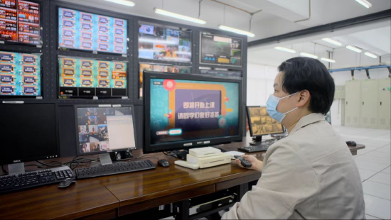 照片说明:天翼云助力“空中课堂”持续开课
