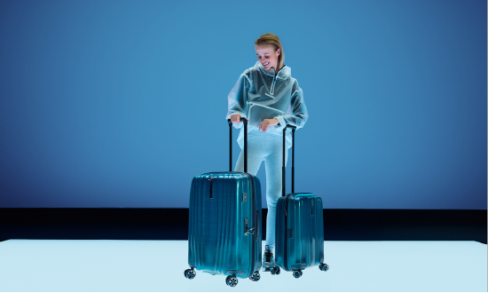 （图：新秀丽NEXIS系列提供多种尺寸选择，满足不同旅程需求）