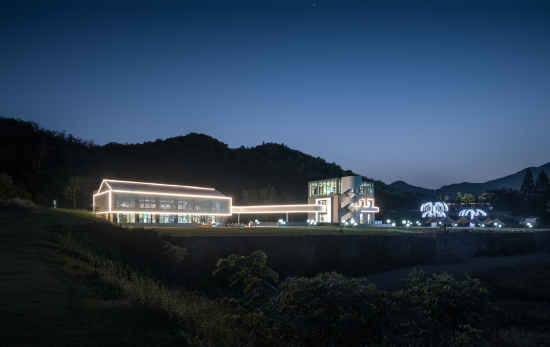 夜景的余村印象,像一把打开绿色发展的金钥匙