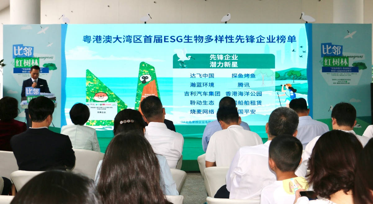 粤港澳大湾区ESG生物多样性先锋企业榜单