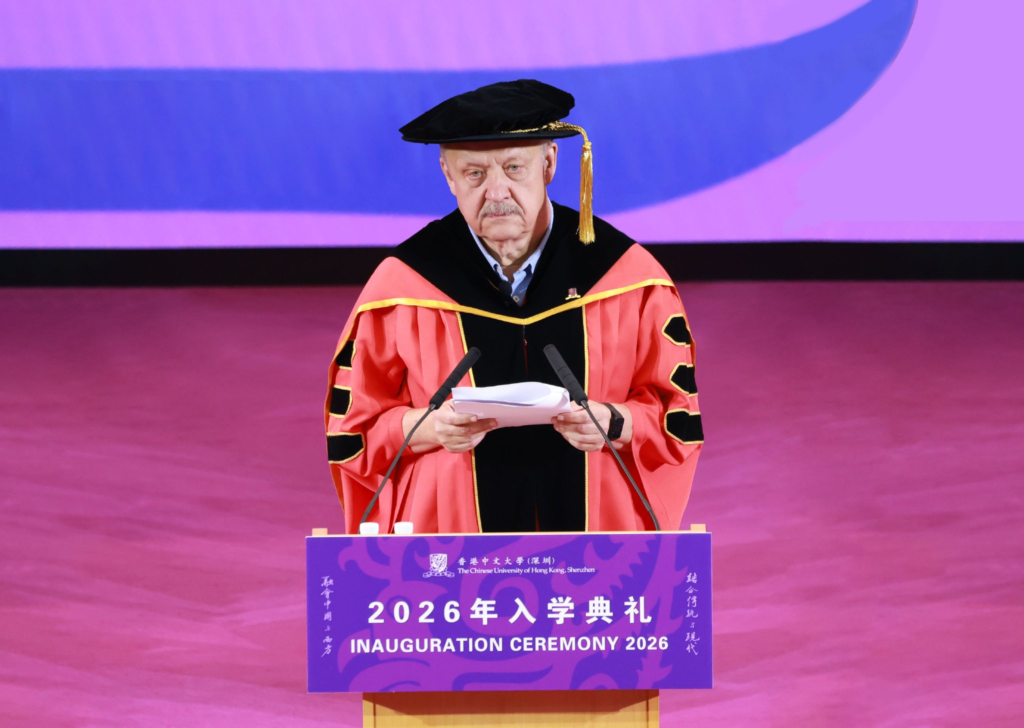 高斯奖得主、香港中文大学（深圳）数据科学学院教授尤里·涅斯捷罗夫教授