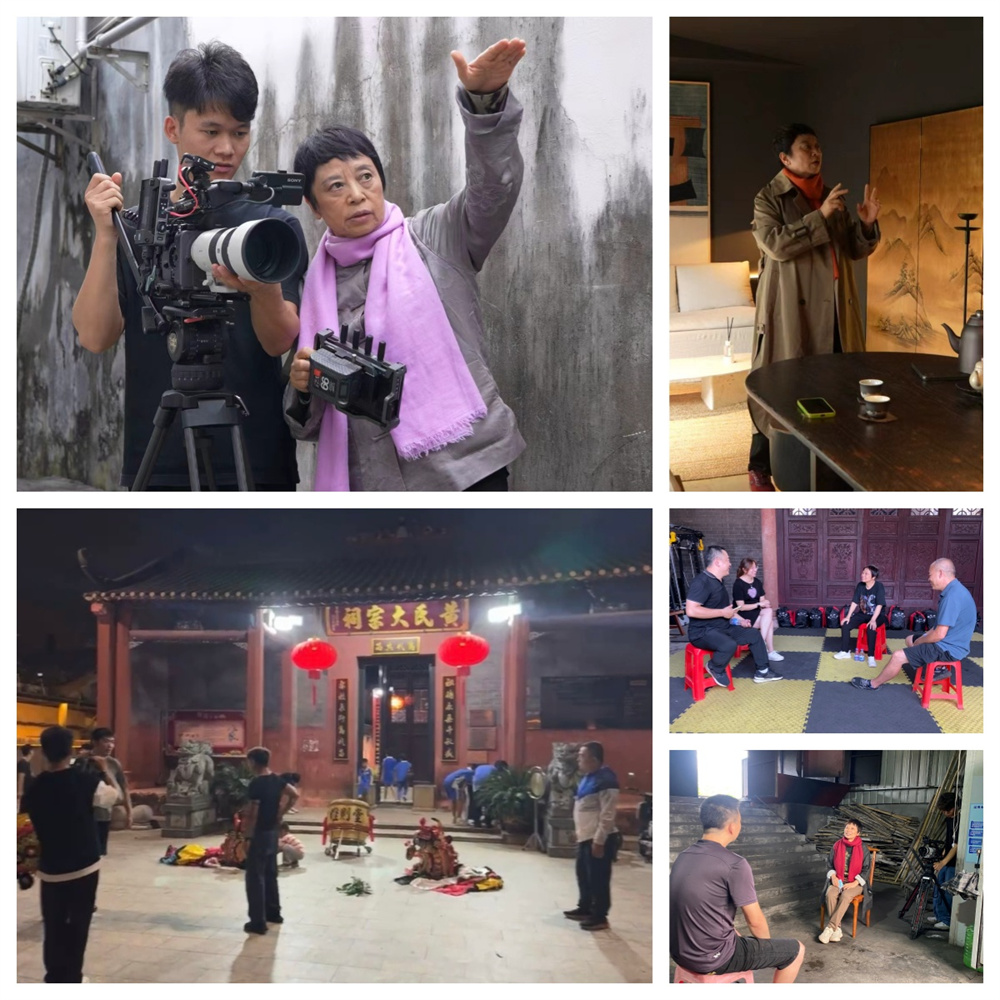 《迳口村的暖阳》拍摄工作照