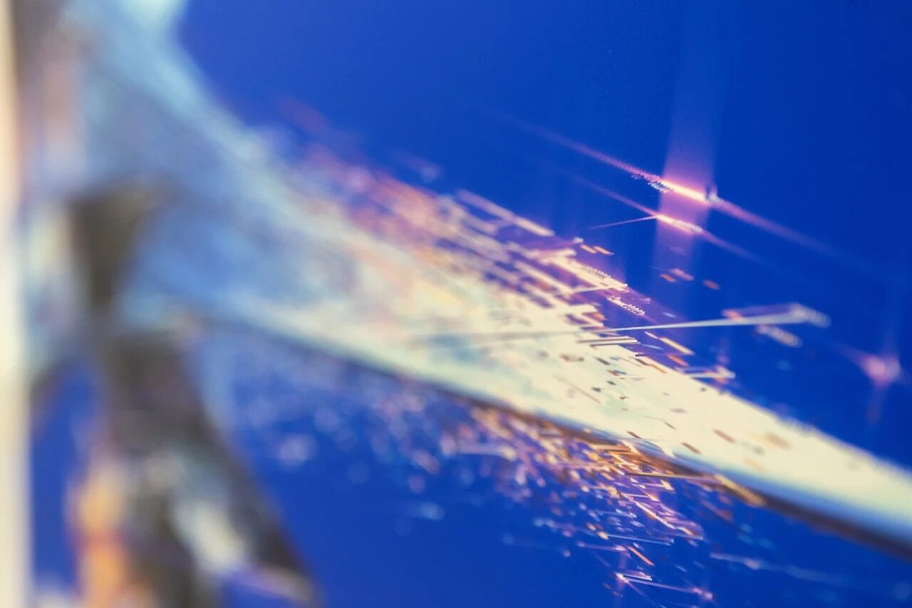 邝智轶 （深圳），究极进化系列，2022100×100 cm × 6，生成艺术、艺术微喷版画