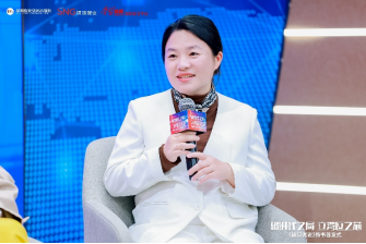 ▲御光新材料创始人袁兰兰