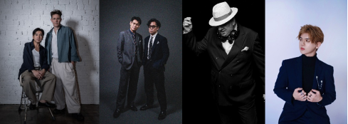 　　四组热门DJ全新加盟，首次融入粤语流行音乐元素（从左至右依次为：CANTOMANIA、BEAT FRIDAY、DJ EL TORO、DEANZ）