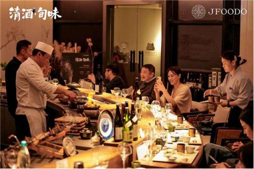 （清酒配餐 线下品鉴会现场）