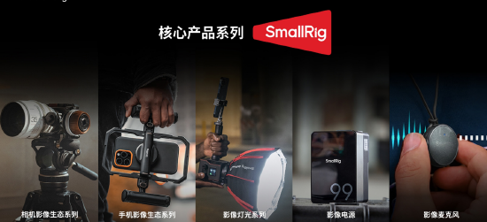 乐其创新旗下品牌SmallRig斯莫格 核心产品系列