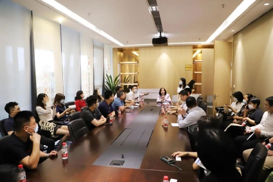 ▲金融问诊专场，企业与银行面对面交流